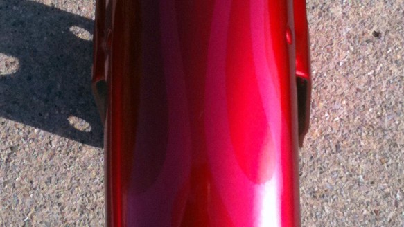 Custom Candy Red Brandywine Paint Job for Fuego